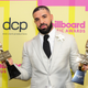 Drake poses backstage for the 2021 Billboard Music Awards, broadcast on May 23, 2021 in Los Angeles, California.